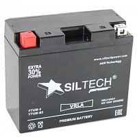 Аккумулятор SILTECH VRLA1212  12V12AH п.п. (YTX12-BS) (уп.6 шт) [д150ш86в130/200]