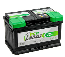 /Аккумулятор EcoMax 6СТ-72.0 (572 409 068) низкий