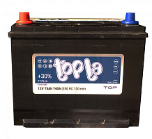 Аккум. батарея TOPLA Top JIS 75Ah+L 118975 TT75JX 57524 SMF
