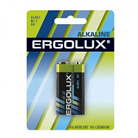 Батарейка ERGOLUX 6LR61 BL-1 11753 крона 9в