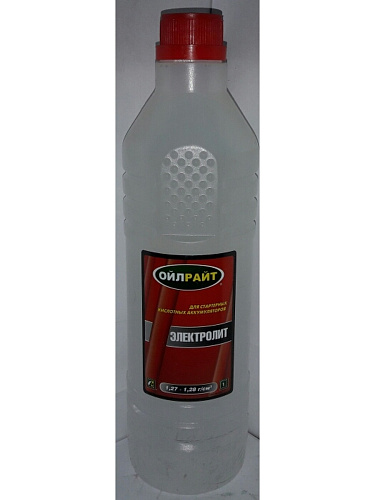 /Электролит OILRIGHT 1,28 Г/КУБ.СМ.1Л
