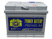 Premium Тюмень TYUMEN Battery Premium  64Ач R+ EN620A  242x175x190