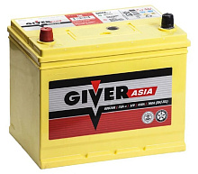 Аккумулятор GIVER ASIA 6CT-75.1 VL3 (80D26R)