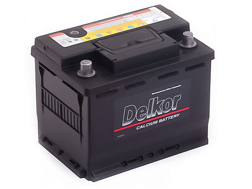 Аккумулятор DELKOR Euro 6СТ- 65 (о.п.) (56513) [д242ш175в190/640] [L2]